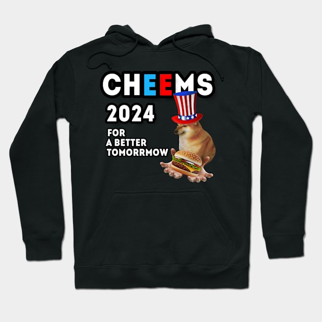 Cheems 2024 Better Tomorrmow Hoodie by RKBJJ